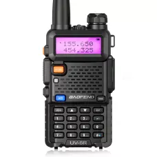 Радіостанція Baofeng UV-5R з радіусом до 18 км, VHF/UHF, 1800 мА/год