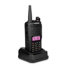 Радиостанция Baofeng UV-9R Plus с радиусом до 22 км,  VHF/UHF, 2500 мА/ч