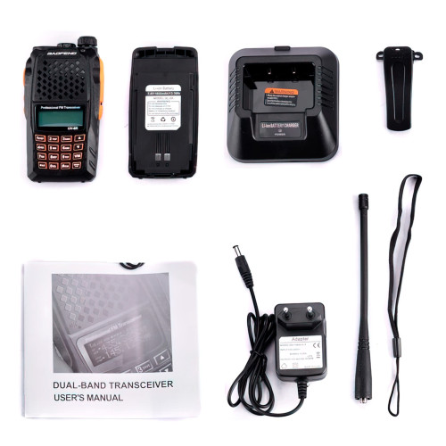 Радиостанция Baofeng UV-6R с радиусом до 10 км,  VHF/UHF, 1800 мА/ч - фото 8