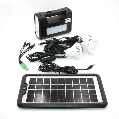 Переносний ліхтар на сонячній батареї LED COB Solar FL3272 з заряджанням для телефона 4500 мА/год - фото 4