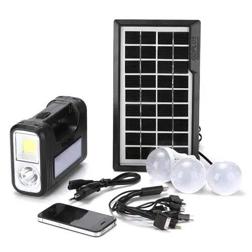Переносний ліхтар на сонячній батареї LED COB Solar FL3272 з заряджанням для телефона 4500 мА/год