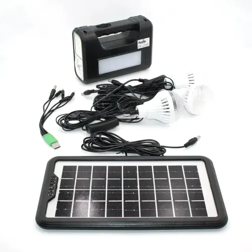 Переносний ліхтар на сонячній батареї LED COB Solar FL3272 з заряджанням для телефона 4500 мА/год - фото 4