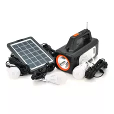 Ліхтар на сонячній панелі JunAi 2009 з функцією PowerBank і виносними лампочками