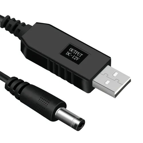 USB-кабель для роутера з перетворювачем напруги з 5 В на 12 В/0.5 А - фото 2
