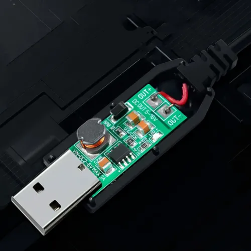 USB-кабель для роутера з перетворювачем напруги з 5 В на 12 В/0.5 А - фото 4