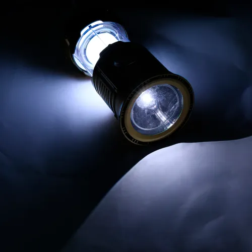 Кемпінговий складаний ліхтар SX-6899T з USB і Disco кулею, з імітацією полум'я, power bank - фото 5