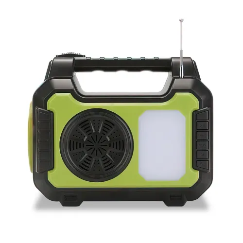 Портативна сонячна система GD 8072 на 30 Вт з Bluetooth, FM, MP3 - фото 2