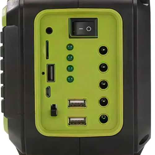 Портативна сонячна система GD 8072 на 30 Вт з Bluetooth, FM, MP3 - фото 4