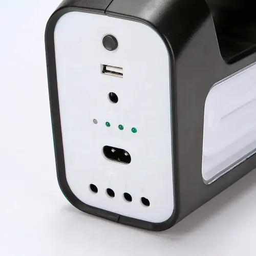 Сонячна система GD 9 на 4500 мА/год з функцією PowerBank і виносними лампочками - фото 3