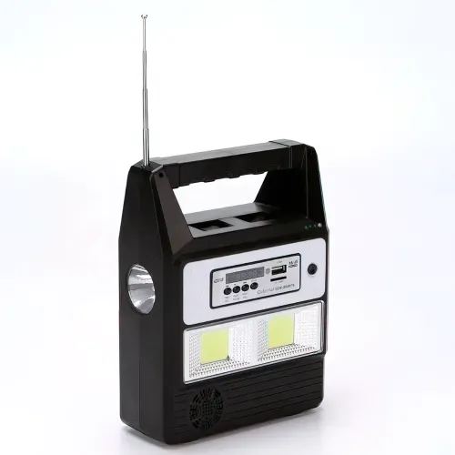 Портативна сонячна система GD 8216 на з Bluetooth, FM, MP3 і зарядкою для телефонів - фото 2