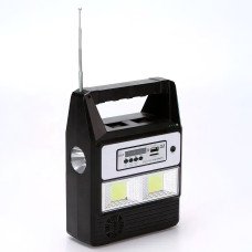 Портативная солнечная система GD 8216 на с Bluetooth, FM, MP3 и зарядкой для телефонов