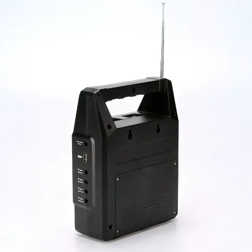 Портативна сонячна система GD 8216 на з Bluetooth, FM, MP3 і зарядкою для телефонів - фото 3