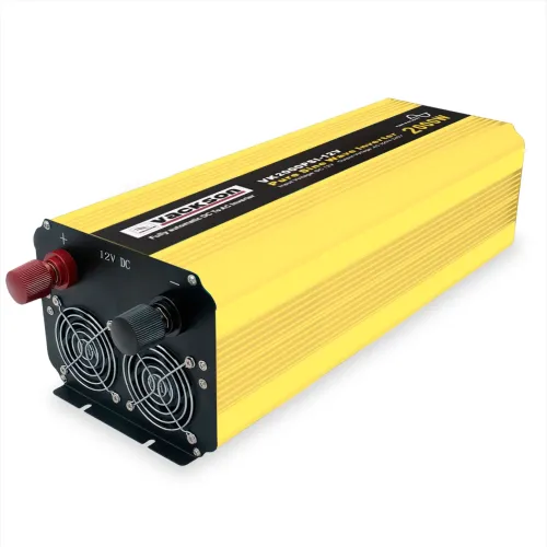 Перетворювач напруги VACKSON VK2000PSI-12V чиста синусоїда, 12-220 В, 2000 Вт - фото 3