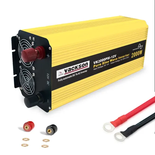 Перетворювач напруги VACKSON VK2000PSI-12V чиста синусоїда, 12-220 В, 2000 Вт - фото 2