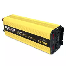 Перетворювач напруги VACKSON VK2000PSI-12V чиста синусоїда, 12-220 В, 2000 Вт
