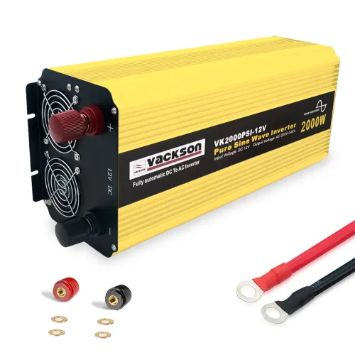 Преобразователь напряжения VACKSON VK2000PSI-12V чистая синусоида, 12-220 В, 2000 Вт - фото 2