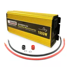 Перетворювач напруги VACKSON VK1000PSI-12V чиста синусоїда, 12-220 В, 1000 Вт