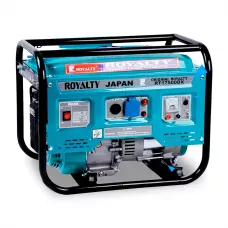 Генератор бензиновий із стартером ROYALTY RT17500DX, однофазний, 3.0/3.5 кВт