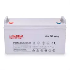 Акумулятор гелевий LC-Star на 100 А·год/12 В для домашніх систем електроживлення