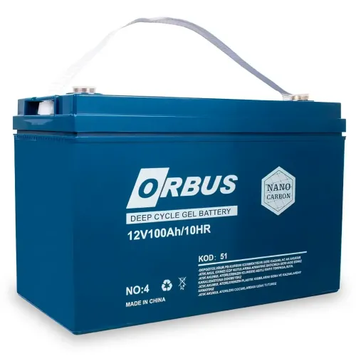 Гелевый аккумулятор Orbus CG12100 GEL на 100 А/ч, 12 В для аварийного освещения, для ИБП - фото 3