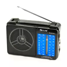 Портативний радіоприймач GOLON RX-A07 AC з частотами FM, AM, SW1, SW2, TV, от батареек и от сети 220 В