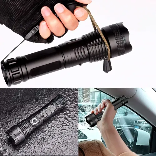 Ліхтарик акумуляторний ручний X-Bail BL-X71-P51, 1200 м, ударостійкий, вологозахищений - фото 4