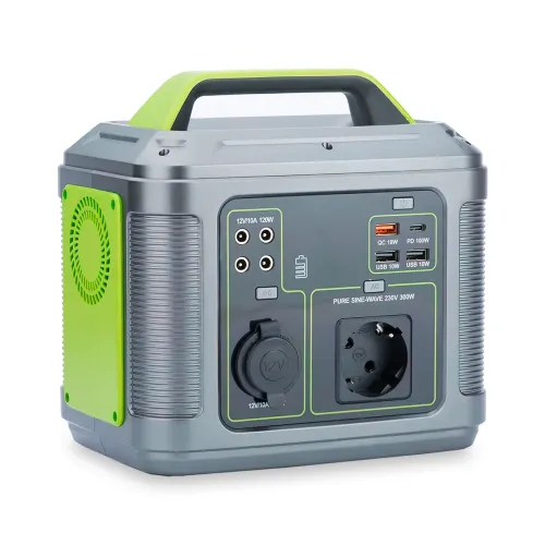 Портативна електростанція Wimpex WX500 з виходами USB Type-C, USB-A, DC, 64000 мА/год