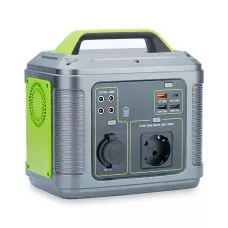 Портативна електростанція Wimpex WX500 з виходами USB Type-C, USB-A, DC, 64000 мА/год