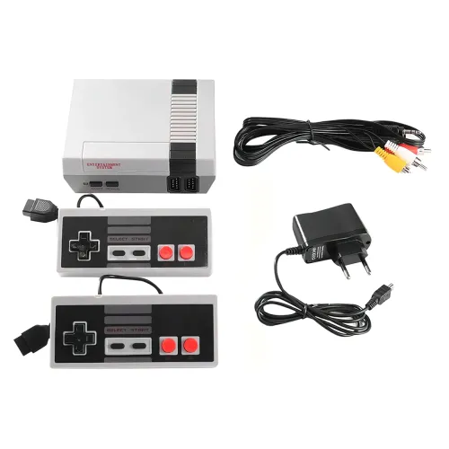 Ігрова приставка GAME NES 620, два джойстики, 620 вбудованих ігор, 8bit AV-вихід - фото 6