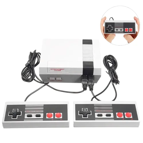 Ігрова приставка GAME NES 620, два джойстики, 620 вбудованих ігор, 8bit AV-вихід - фото 3