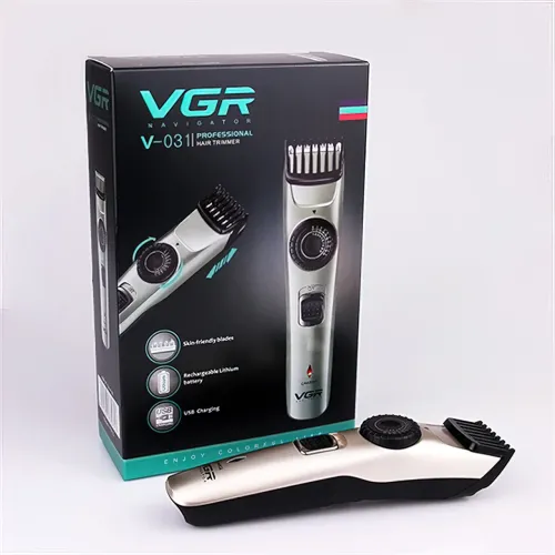 Акумуляторна машинка для стриження VGR V-031, з регулятором довжини, 10 Вт, 90 хвилин роботи - фото 6