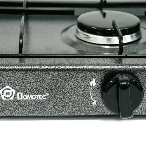 Газова настільна плита Domotec MS-6602 на дві конфорки, таганок 4.4 кВт - фото 6