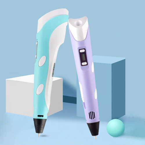3D Ручка PEN-3 з трафаретом LK202210-1, 230 градусів, для ABS і PLA пластики - фото 5