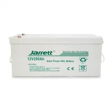 Гелевий акумулятор Jarrett 12 В, 200 А·год для домашніх систем електроживлення