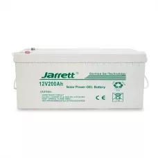 Гелевий акумулятор Jarrett 12 В, 200 А·год для домашніх систем електроживлення