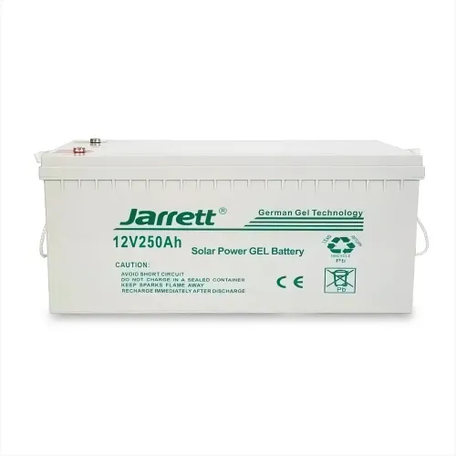Гелевий акумулятор Jarrett 12 В, 250 А·год для домашніх систем електроживлення
