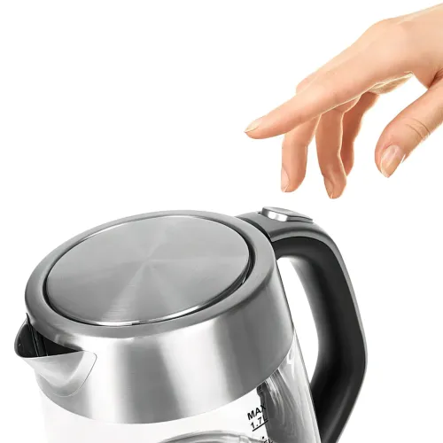 Чайник електричний Walesberg WB 1119, дисковий із підсвіткою - фото 3