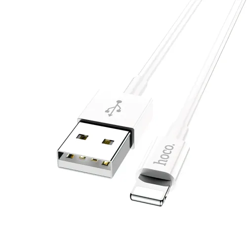 Кабель HOCO X64 Lighting для заряджання смартфона, 1 метр, 2.4 А - фото 4