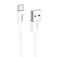 Кабель HOCO X64 MicroUSB для заряджання смартфона, 1 метр, 2.4 А