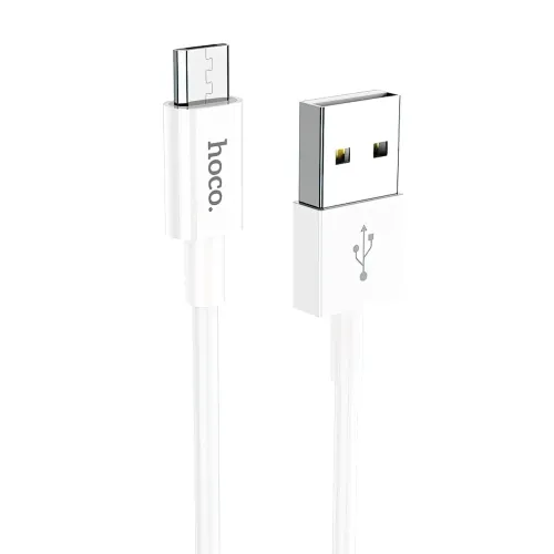 Кабель HOCO X64 MicroUSB для зарядки смартфона, 1 метр, 2.4 А