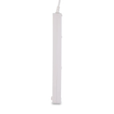 Мережевий фільтр-подовжувач BKL03-3 на 4 вилки, 4 USB, 2500 Вт, EU