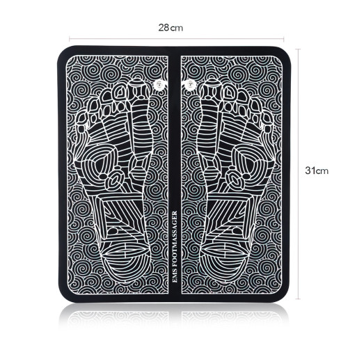 Масажний електричний килимок для стоп EMS Foot Mat, 6 режимів, нейлоновий - фото 6