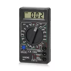 Мультиметр с цифровым дисплеем DT-830B, 2 измерительных щупа, 100 мкВ