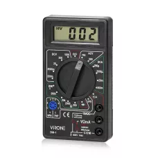 Мультиметр із цифровим дисплеєм DT-830B, 2 вимірювальні щупи, 100 мкВ