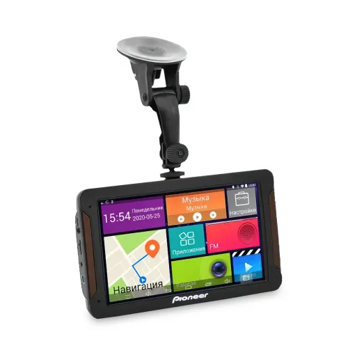 Автопланшет Pioneer E-707, GPS навігатор, 7 дюймів, 16 Гб пам'ять, 1 ГБ ОЗП, 1200 мА/год - фото 3