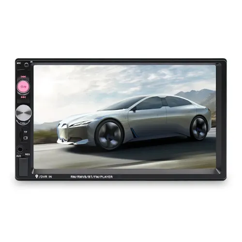 Автомагнітола 7028С, сенсорна з Bluetooth, 2 DIN, 7 дюймів, FullHD
