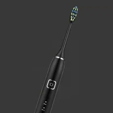 Акумуляторна зубна щітка Shuke SK-601 з 5 режимами роботи, 6000 мА/год,  функція масажу Чорний