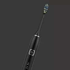 Акумуляторна зубна щітка Shuke SK-601 з 5 режимами роботи, 6000 мА/год,  функція масажу Чорний
