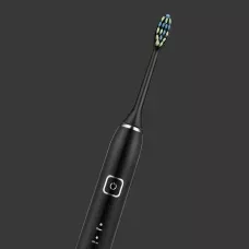 Акумуляторна зубна щітка Shuke SK-601 з 5 режимами роботи, 6000 мА/год,  функція масажу Чорний