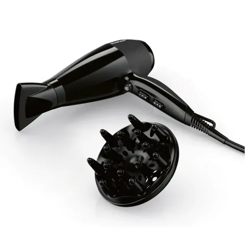 Фен Gemei GM-103, 2400 Вт із дифузором і концентратором, з функцією іонізації - фото 4